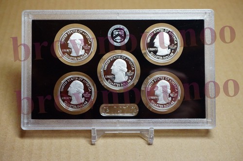 2017 S SILVER PROOF Set US Mint 10 Coins Kennedy ATB $1 Dime Penny w/ BOX COA - Picture 8 of 12