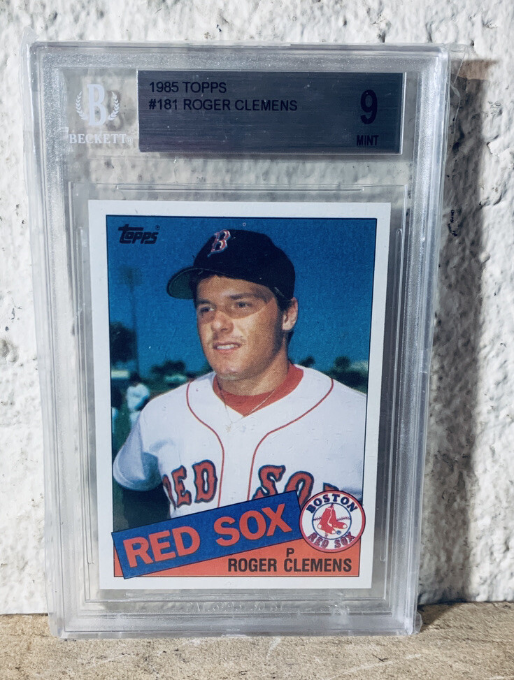 ROGER CLEMENS ROOKIE bgs9.5
