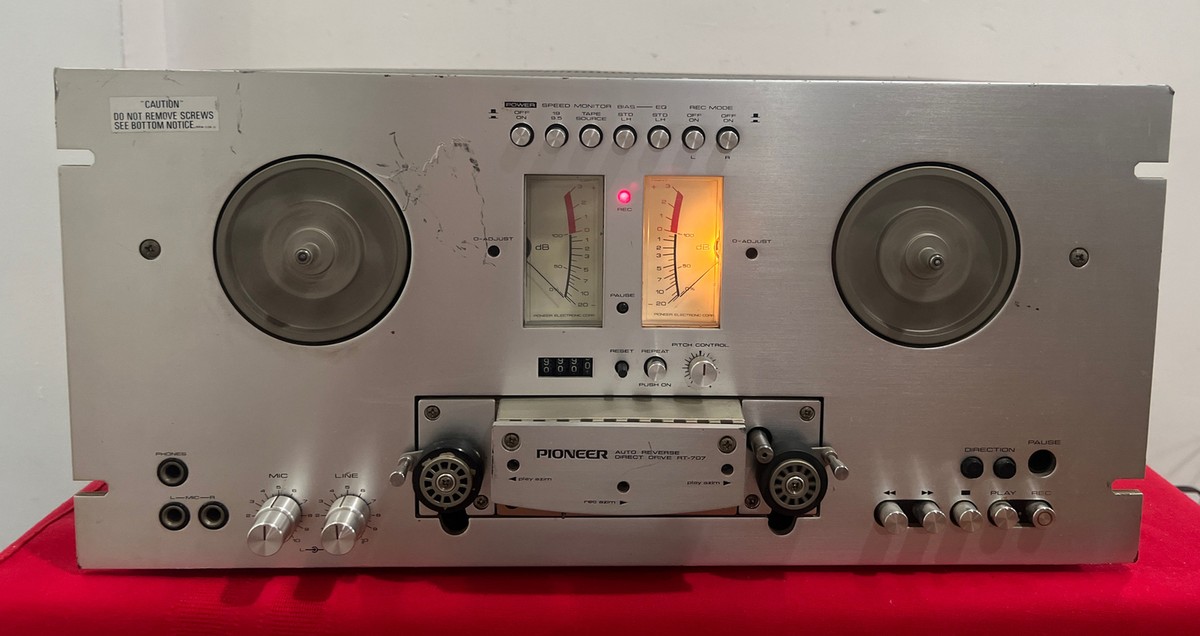 Pioneer RT-707 Direct Drive Auto Reverse Reel to Reel Tape
