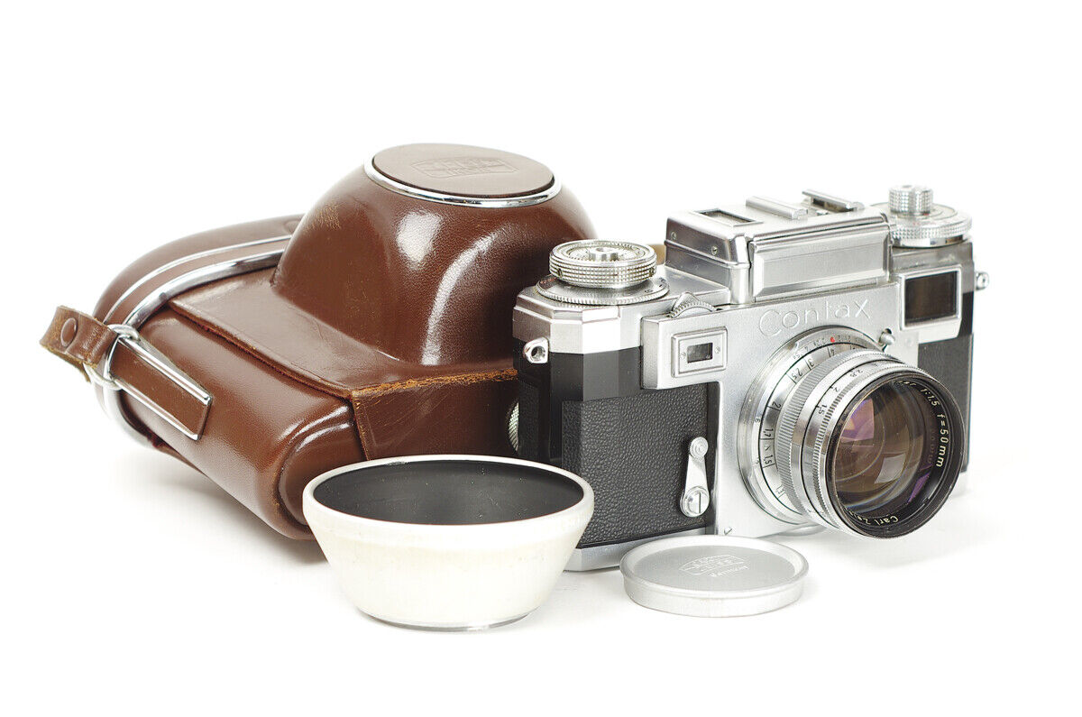Zeiss Ikon Rangefinder Contax IIIa with Carl Zeiss Sonnar Zeiss Ikon Rangefinder Contax IIIa with Carl Zeiss Sonnar