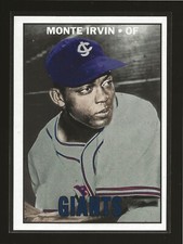 2023 Topps Pro Debut Monte Irvin MiLB Legends Insert Jersey City Giants MILB-7