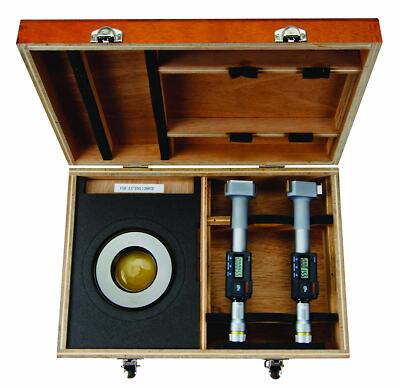 Mitutoyo 468-989 Digimatic Holtest LCD Inside Micrometer Set, 2 - 3''