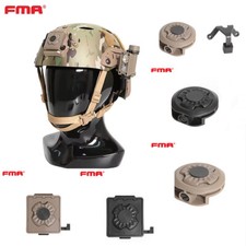 Tactical II IR LED Light Head Lamp Survival Light Helmet Rail Shroud Mount base