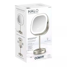 Conair LED Double-Sided 1x/10x Vanity Mirror Opened Box