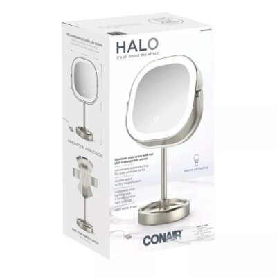 Conair LED Double-Sided 1x/10x Vanity Mirror Opened Box