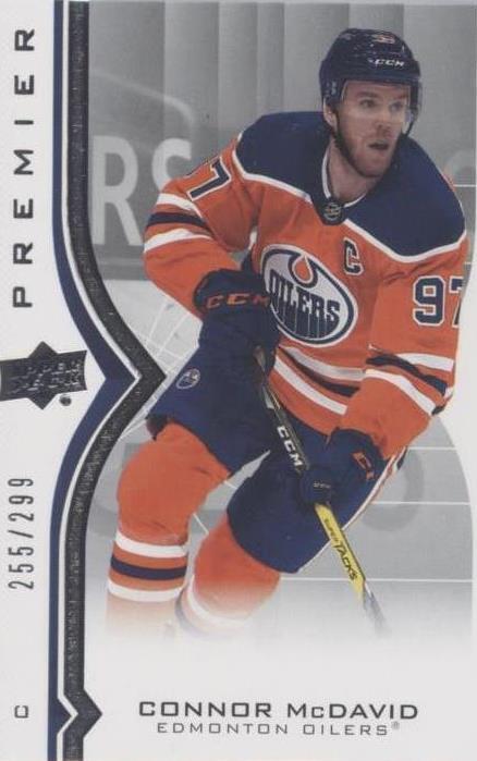 2020-21 Upper Deck Premier - Connor McDavid #1 - 1 of 1
