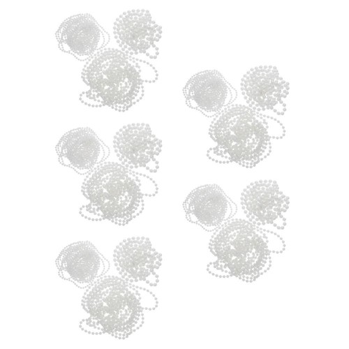 15 pcs Imitation Pearl Bead Chains Bulk Jewelry Chain Link for Jewelry Making - 第 1/12 張圖片