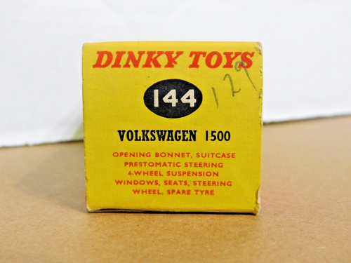 Dinky 144 Volkswagen 1500 Sedan In Original Box - Picture 11 of 17