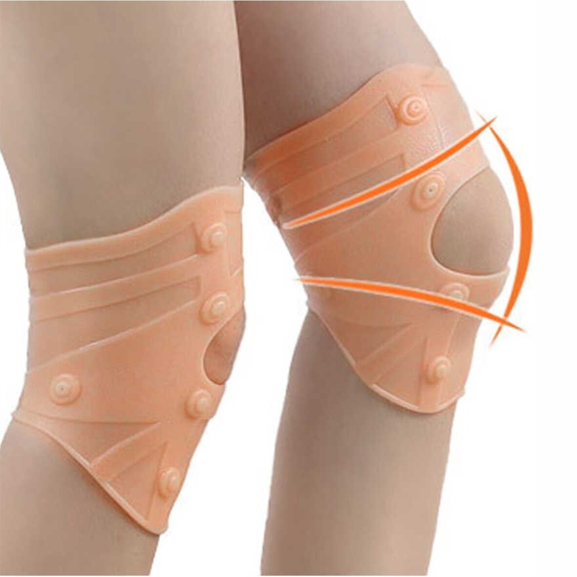 Activease Silicone Gel Knee Sleeve with 10 Compression Support eBay