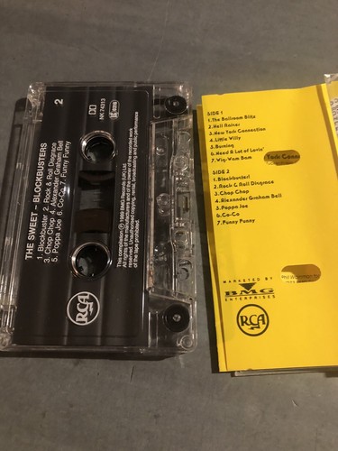 Indie New Wave Pop Rock Cassette Tapes X5 Queen Bangles Sweet Lauper Vamp - Picture 8 of 14
