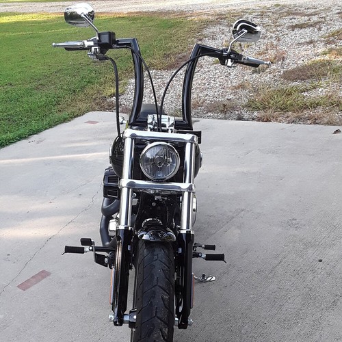 Manillar colgante ADN 2" Ape para Harley Touring Sportster Dyna Slim Softail FLS - Imagen 11 de 55