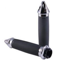 AVON 2007-2011 Kawasaki VN900C Vulcan 900 Custom CUSTOM CONTOUR GRIPS SPIKE CHRO