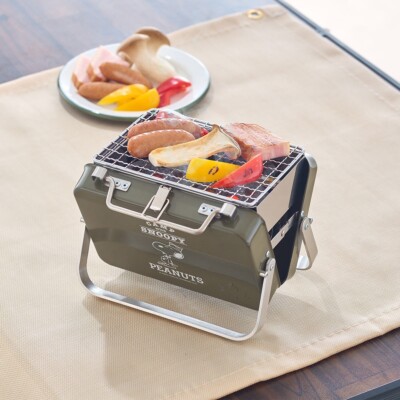 LOGOS × SNOOPY (Beagle Scouts 50years) Grill Attache Mini | eBay