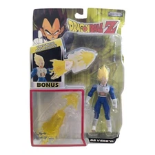 Dragon Ball Z SS Vegeta Special Beam Cannon Jakks Pacific Rare DBZ Figure 2004