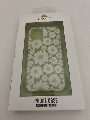 LMNT iPhone 12 mini Daisy Print Phone Case