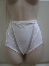Maidenform Women's Large Pantie Girdle White Lightweight Tummy Control New