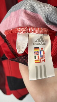 Vintage Adidas AC Milan 2002/03 Soccer Jersey XL Men Football | eBay