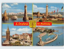 Postcard Scenes & Views Lindau im Bodensee Germany