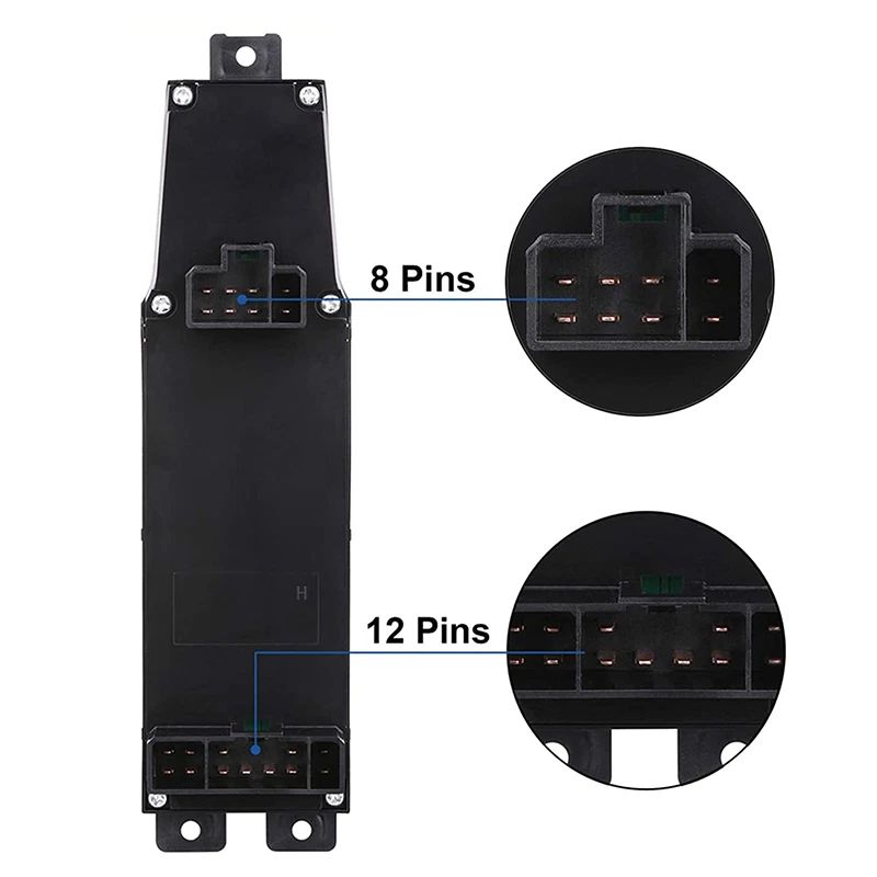 Window Switch Control +Taupe 2pcs for 02-09 Dodge Ram 1500/2500/3500 68171680AA Foto 4 de 4