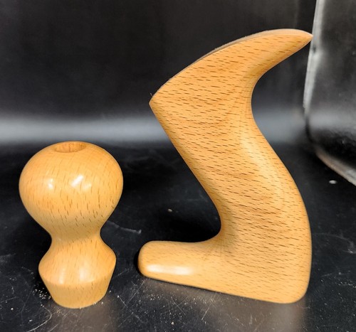 Maßgeschneiderte Buchentasche und Knauf für Stanley Nr. 40 oder 40 1/2 Peelingplane - Bild 2 von 2