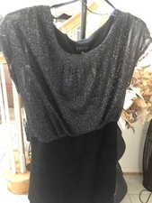 Black And Silver Glitter Dress