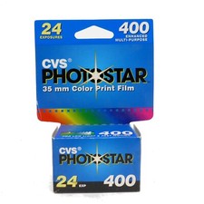 CVS PhotoStar 400 35mm Enhanced Multi-Purpose Color Film NOS Expired DEC 2002