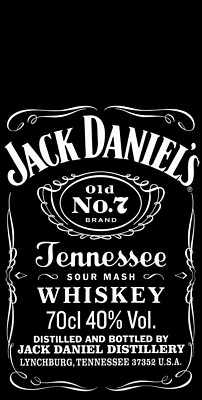 Jack Daniels cornhole board vinyl wraps