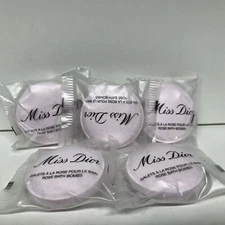 5 x DIOR Miss Dior Rose Bath Bombs .52 oz / 15 g each NEW Sealed UNBOXED