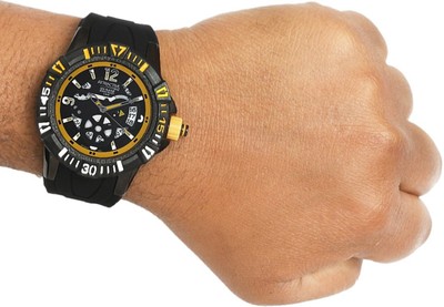 Q&Q by Citizen DA72J512Y ATTRACTIVE Black Resin Strap Sport