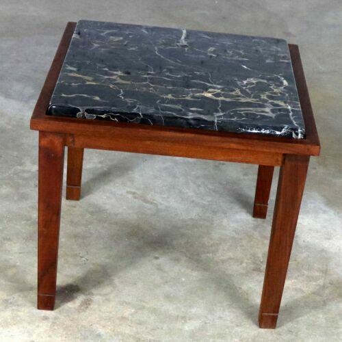 Mid Century Vintage Jens Risom Stacking Side Table Model #T-710