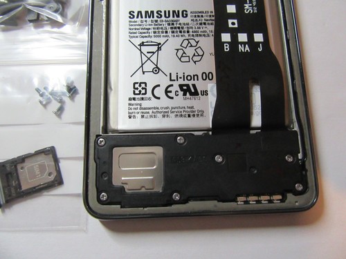 Genuine Samsung A53 5G SM-A536B/DS Full LCD Screen Assbly & Body Awesome Black - Zdjęcie 9 z 12
