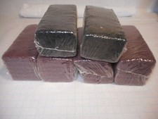 Large Lot of 36 10"x5"x1" Doodlebug Stripping Pads Brown Black