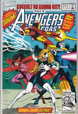 AVENGERS WEST COAST ANNUAL 7  - Vol. 2 #7 - 1992 MARVEL Comics - Bild 1 von 2
