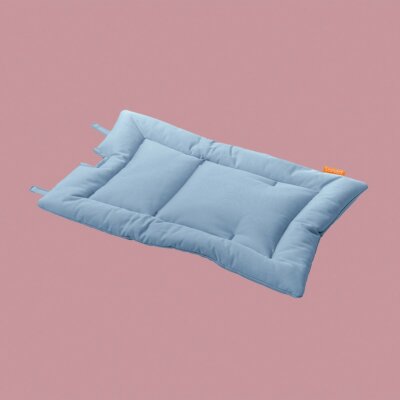 dusty blue Sitzkissen für Leander Stuhl Babyhochstuhl Kinderstuhl NEU !!!