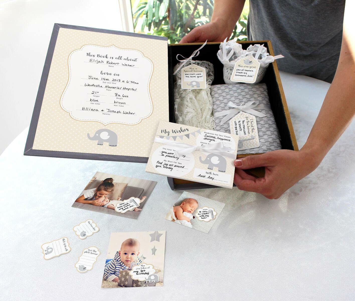 baby's first keepsake box