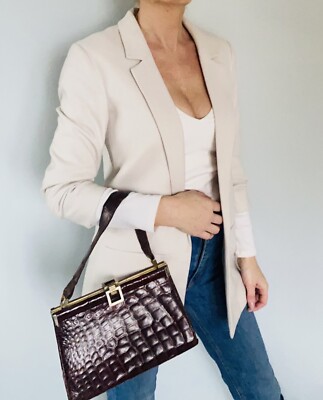 Sacoche porte-documents vintage 18 cuir souple ordinateur portable sac