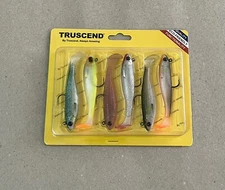Truscend Shad Swimbait - 9cm 6 pack