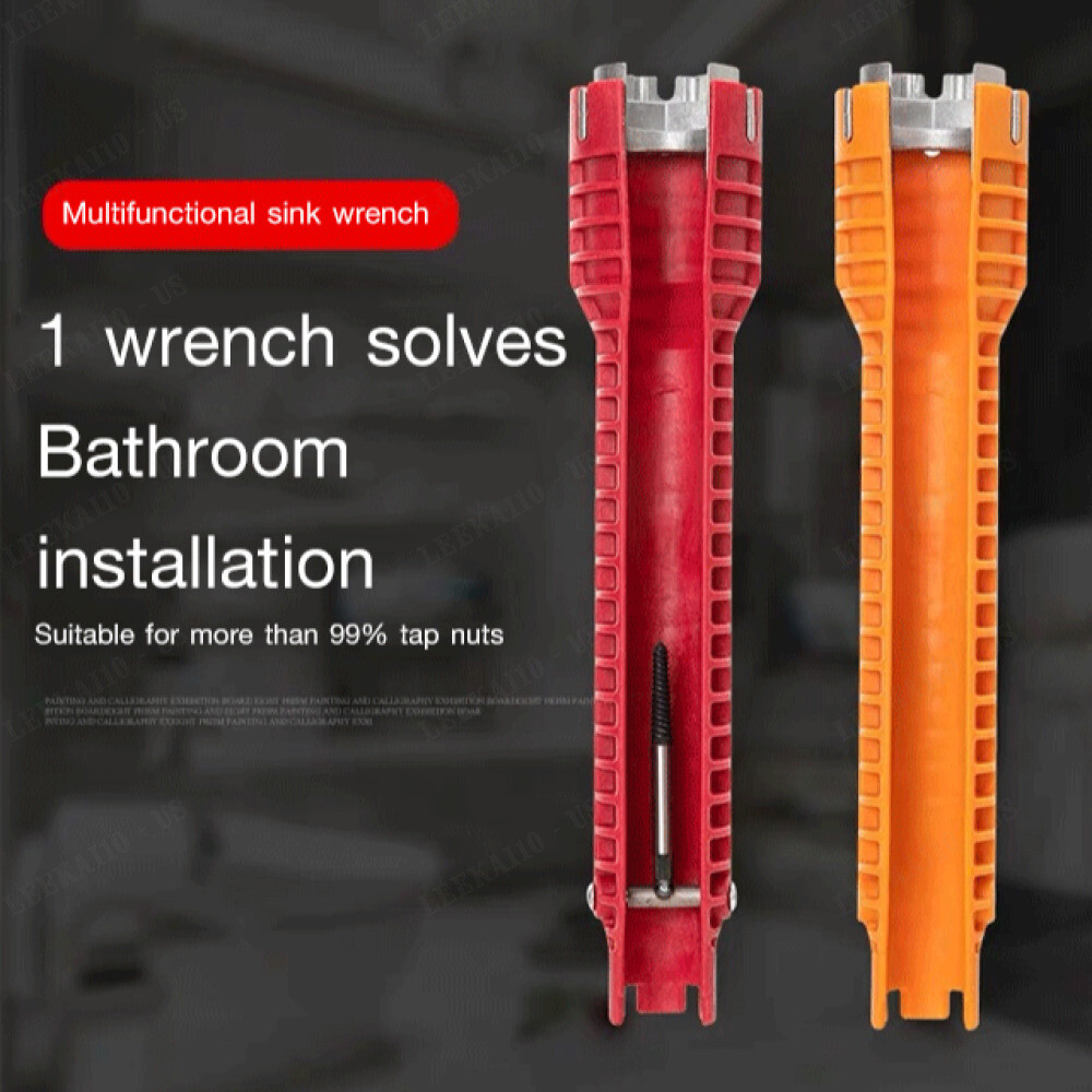 Multipurpose Bathroom Wrench Hose Plumbing Special Tools Sink Faucet