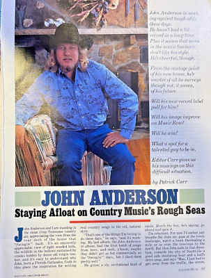 1989 Country Singer John Anderson