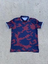 G/Fore Camo Polo Size XL Red/Blue