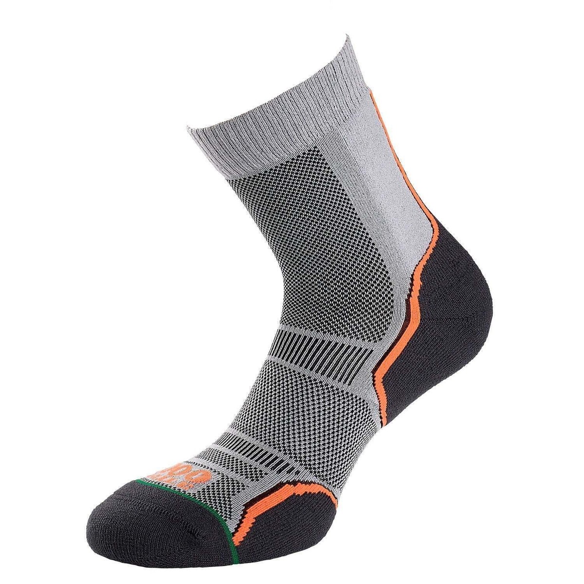 1000 Mile Merino Wool Trail Sock Twin Pack Running Soft Padded