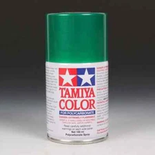 Tamiya PS-17 Metallic Green Lexan Spray Paint (100ml) (TAM86017)