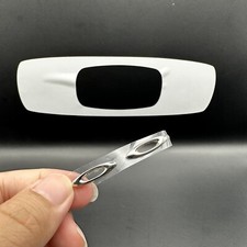 Oakley Radarlock OEM Polished Chrome Icons