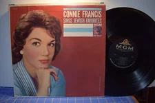 Connie Francis sings Jewish Favorites LP MGM E3869 Mono
