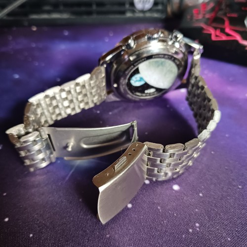 Men's OMGA 42mm "Snoopy" omage, VK63, saphirre, working dials, chrono - Picture 10 of 10