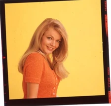 Karen Jensen 1960's Glamour Photo Shoot Original 2.25 x 2.25 Transparency