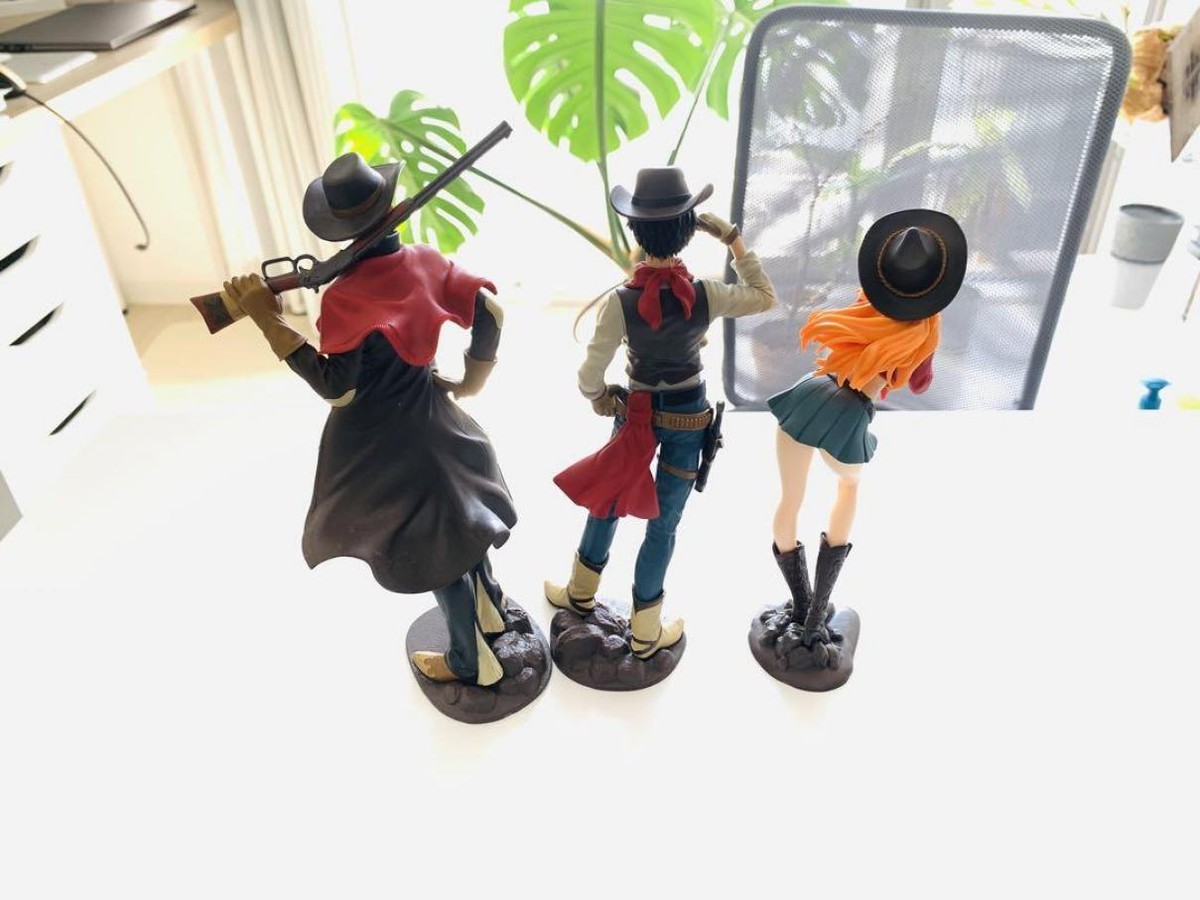 One Piece Luffy Zoro Nami 3 set Figure TREASURE CRUISE World