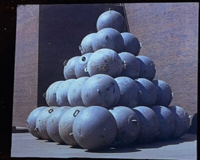 Donald Lipski  Balzac #55  Installation Art 35mm Slide