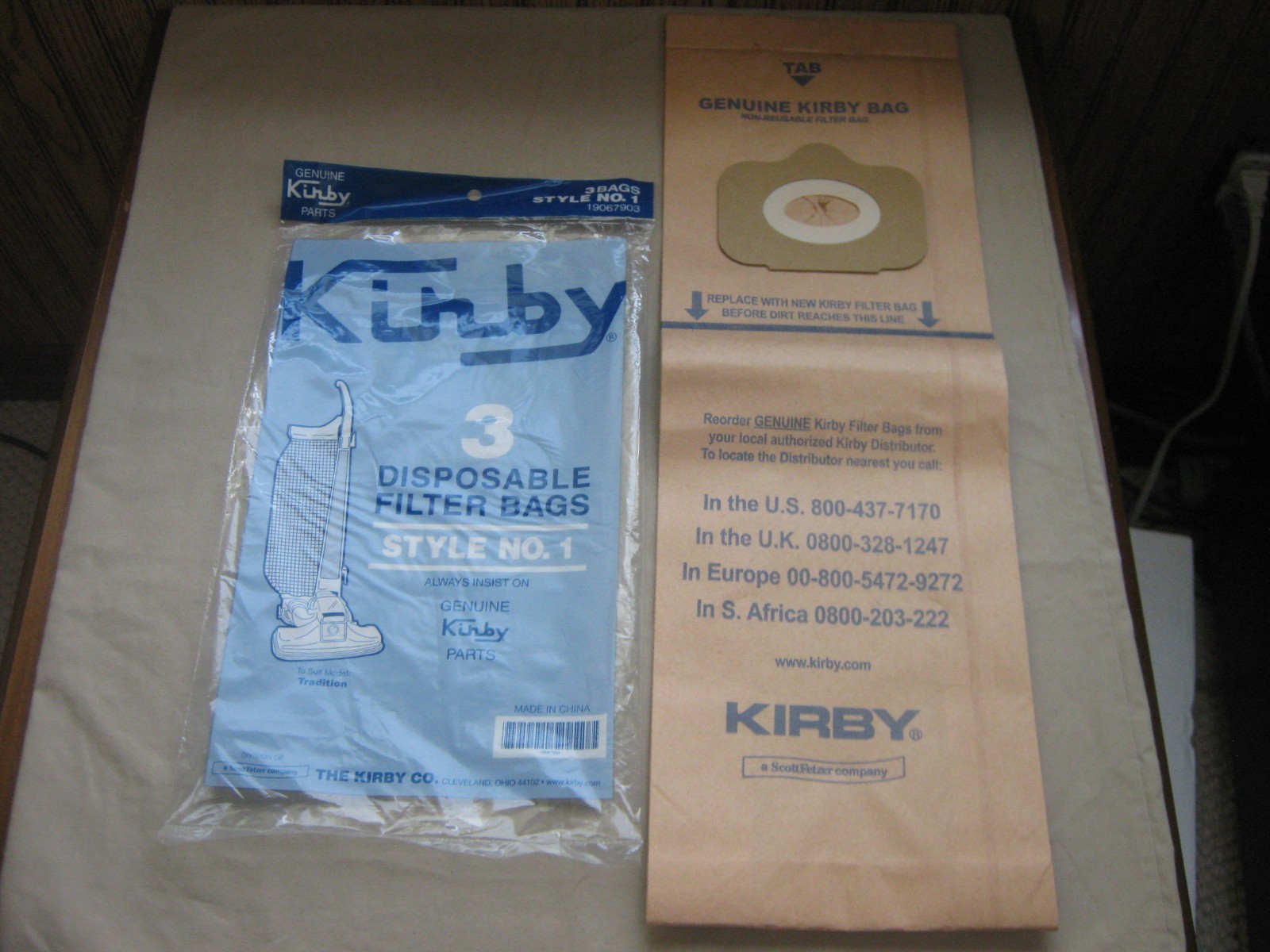 Genuine Kirby Vac Style 1 Tradition & Style 2 Heritage I Vacuum Cleaner