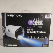 Night Owl CL-BT8WN-18L 4K HD Wi-Fi Security System with 8 Cameras, 1TB HD
